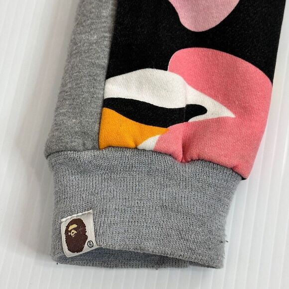 Bape Shark Full Zip Hoodie Gray Multicolor Camo WGM Tiger Japan M/L Nigo Harajuk - Picture 9 of 16